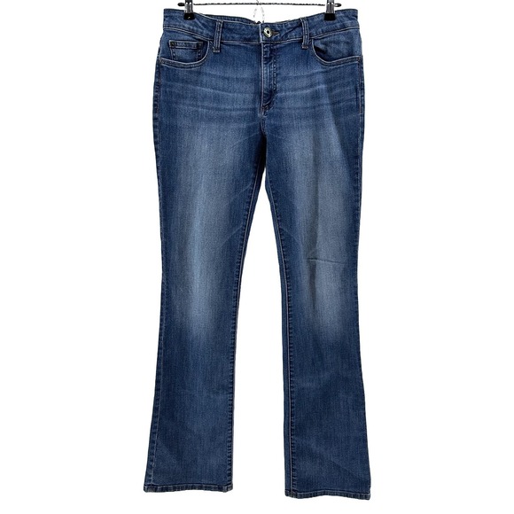 DL1961 Elodie Insta Sculpt Bootcut‎ Jeans - Women's 31 - medium wash blue - Picture 1 of 7